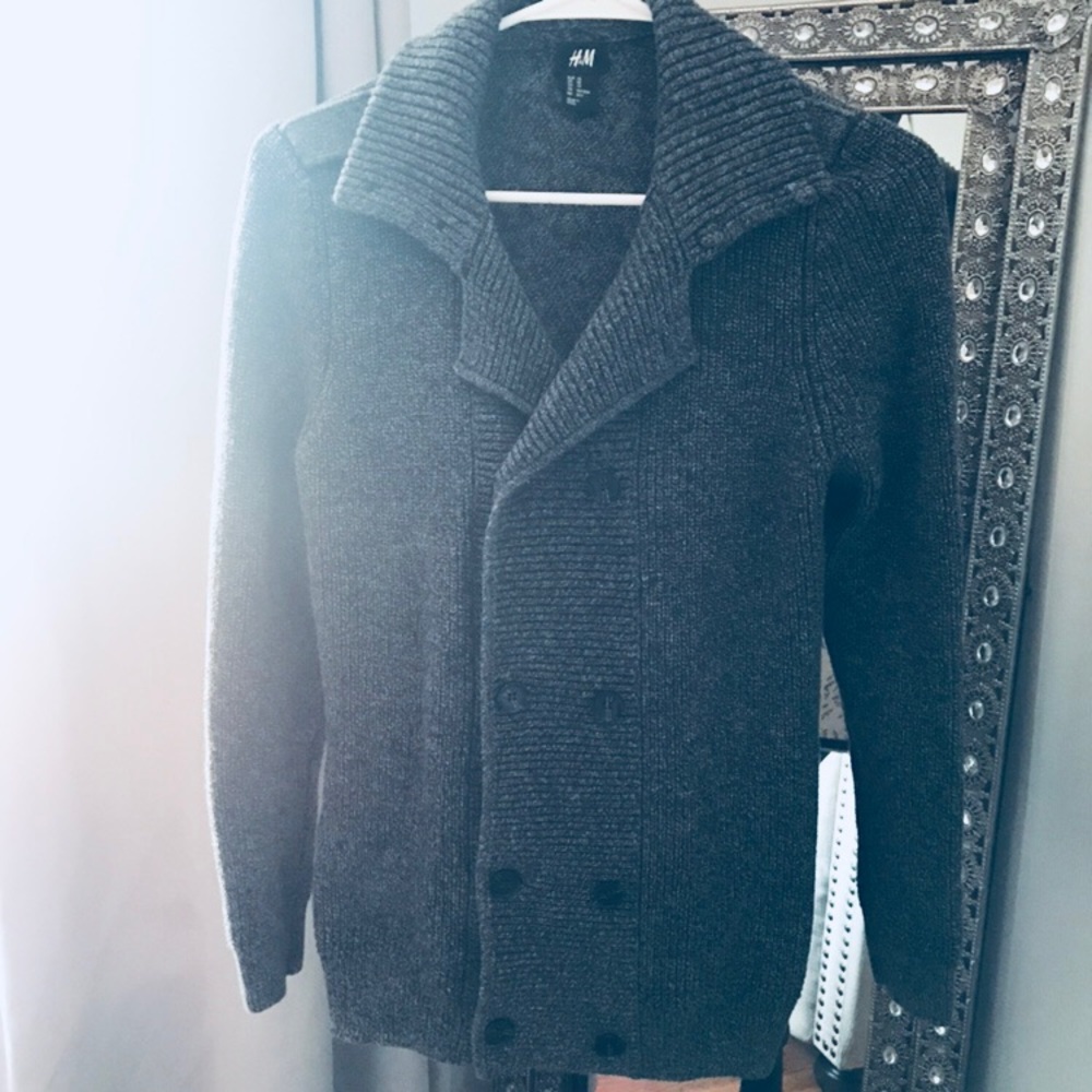 H&M Me’s  Double Breasted Sweater